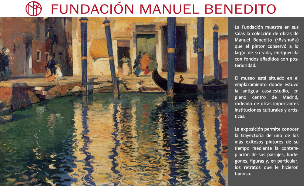 Una fundación que debes visitar; Manuel Benedito.